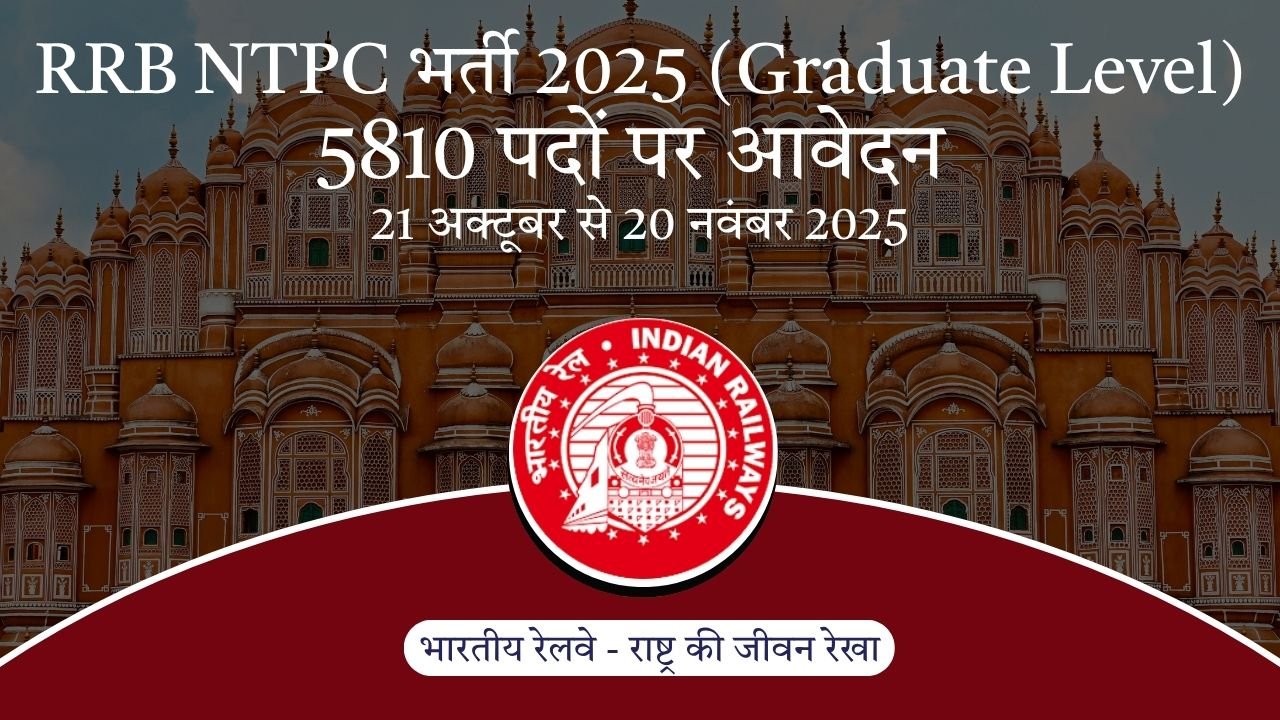 RRB NTPC भर्ती 2025