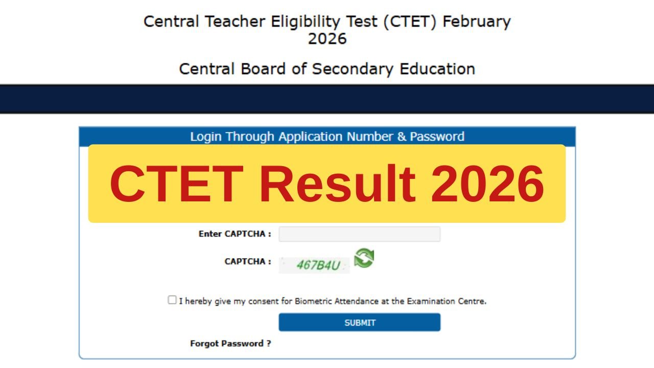 CTET Result 2026